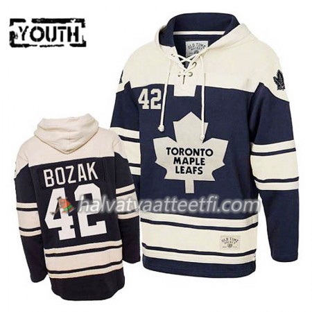 Lasten NHL Toronto Maple Leafs Tyler Bozak 42 Sininen Sawyer Hooded Sweatshirt Lasten NHL Toronto Maple Leafs Tyler Bozak 42 Sininen Sawyer Hooded Sweatshirt